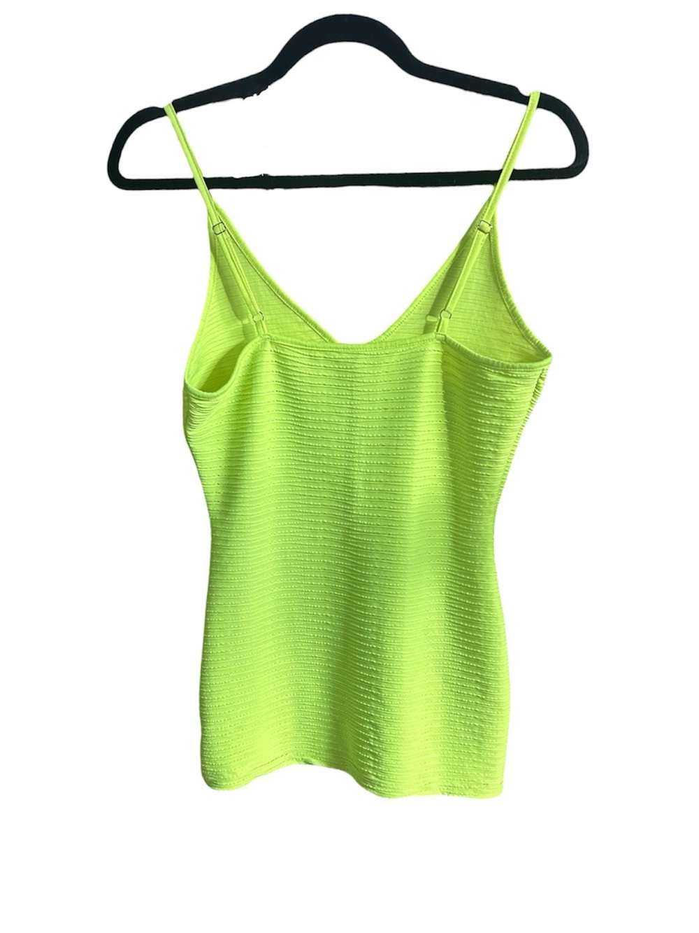 Neon Green Ribbed Bodycon Mini Dress 💚 - Picture 7 of 8